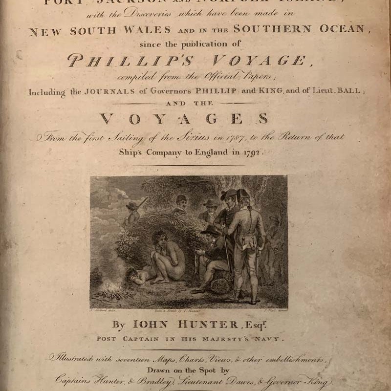 book by Captain John Hunter