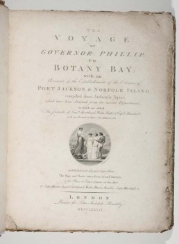 the voyage of governor phillip book