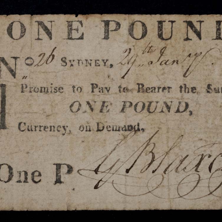 one pound promissory note