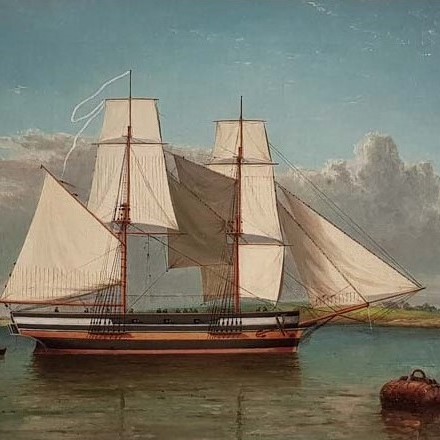 lady nelson in sydney cove or yarrow river