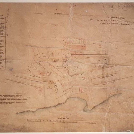 plan of Sydney town
