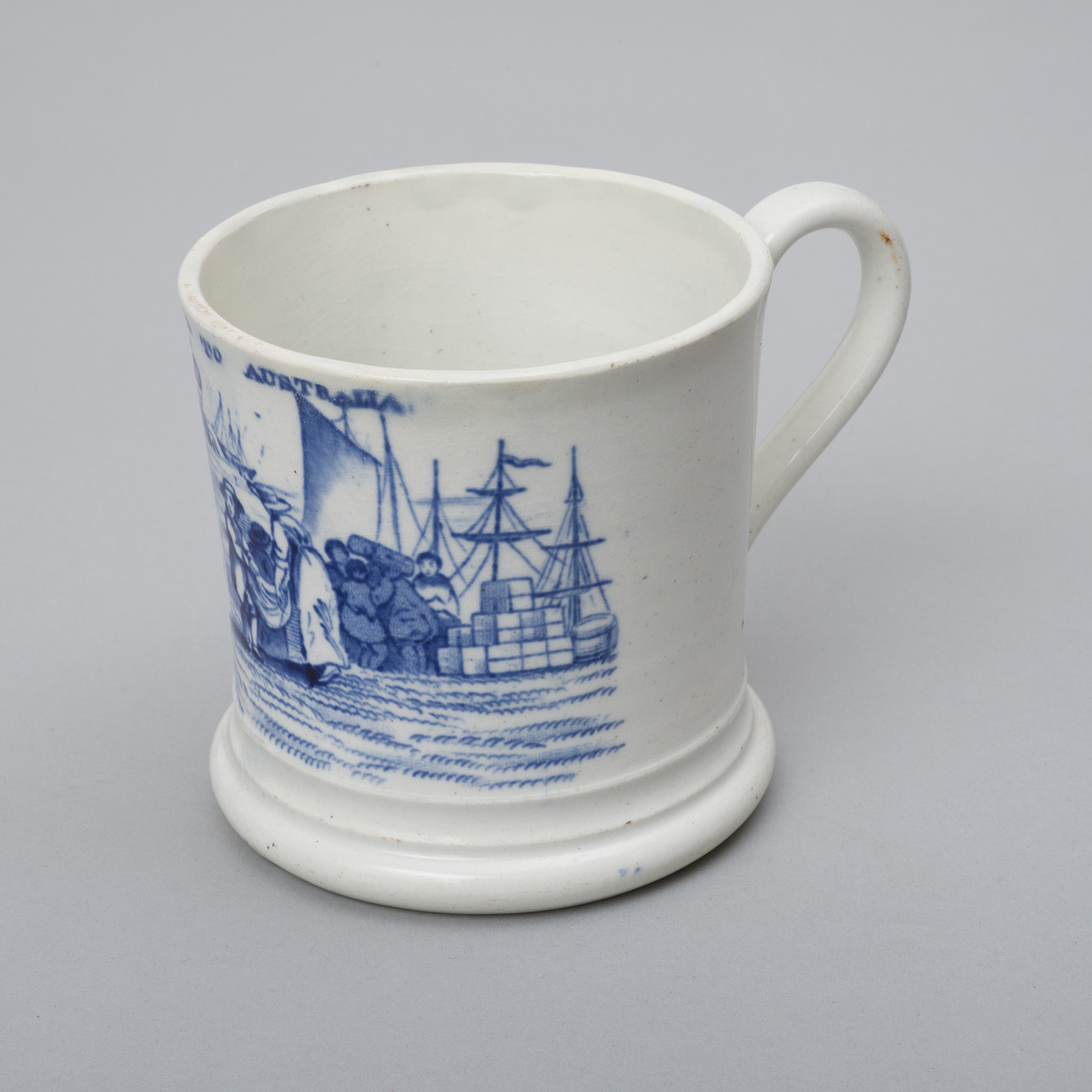Pearlware child’s mug
