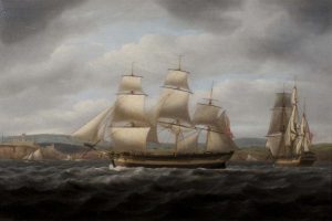 Portrait of the ship CATO