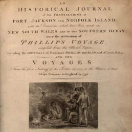 Historical Journal of the Transactions at Port Jackson and Norfolk Island SF000031