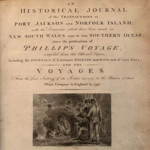 Historical Journal of the Transactions at Port Jackson and Norfolk Island SF000031