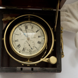 Chronometer carried by HMS BEAGLE on Darwin’s famous voyage