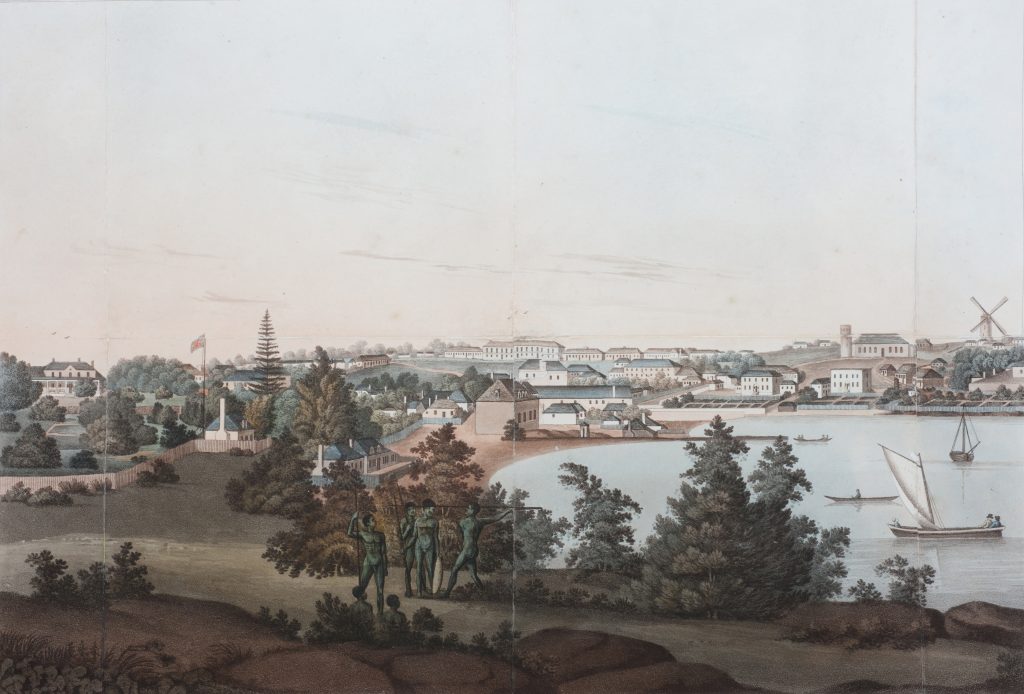 View of Sydney from the East Side of the Cove, number 1
