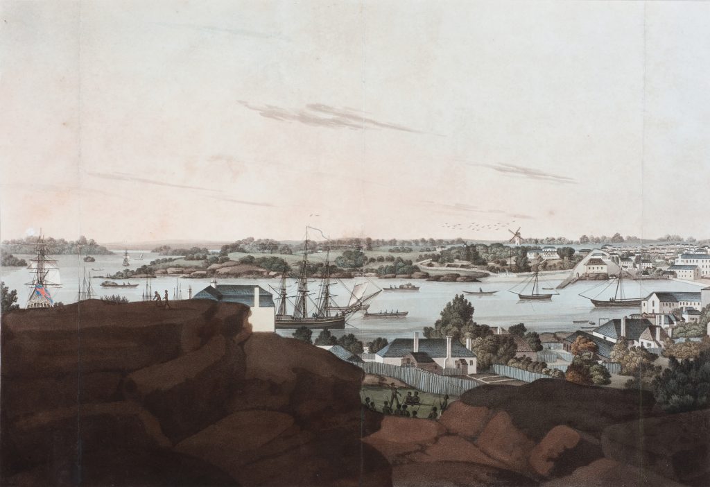View of Sydney from the West Side of the Cove, number 1