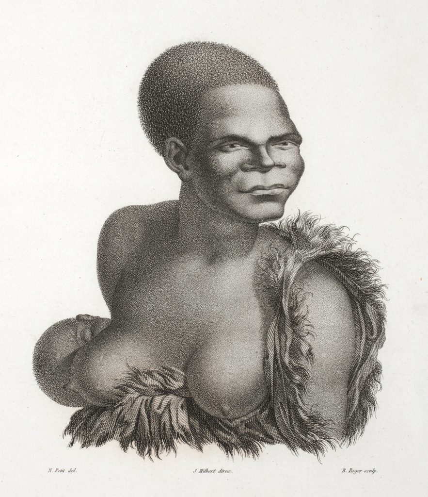 Terre de Diemen. Arra-maida (The Tasmanian Woman Who Sang and Danced)