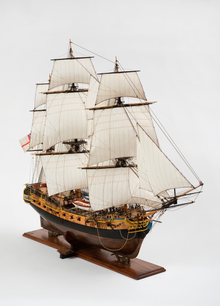 Model of HMS PANDORA