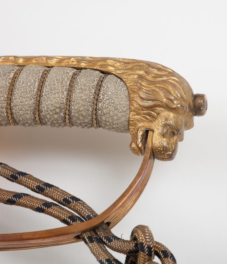Royal Naval Officer’s Dress Sword and belt