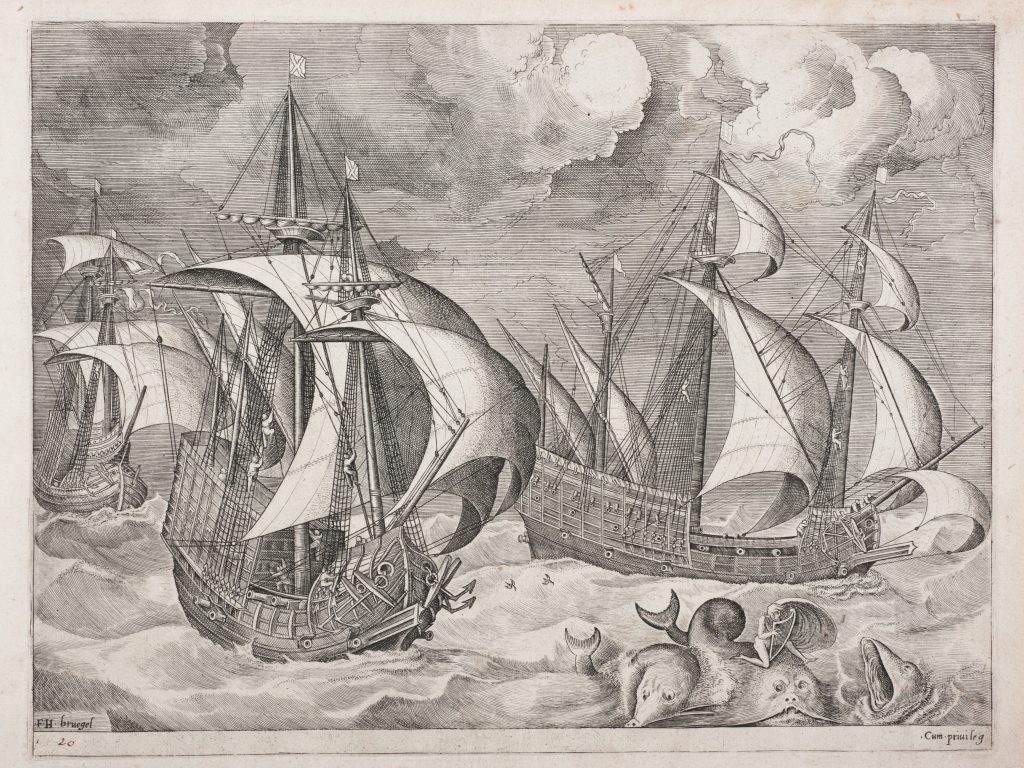 14 maritime prints by Pieter Bruegel the Elder