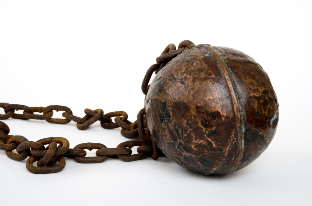 Convict ball and chain
